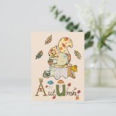 Buntes Eichhörnchen Postkarte (Stehend Vorderseite)