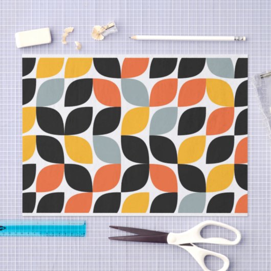 Buntes, einzigartiges, modisches, städtisches seidenpapier (Handwerk)