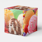 buntes Eis Geschenkschachtel (Rückseite)