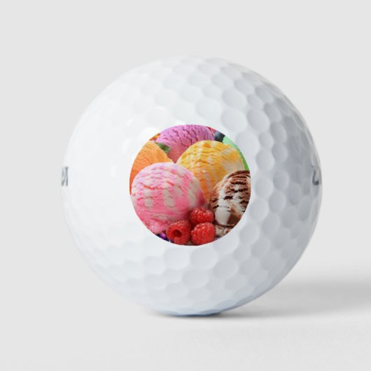 buntes Eis Golfball (Vorderseite)