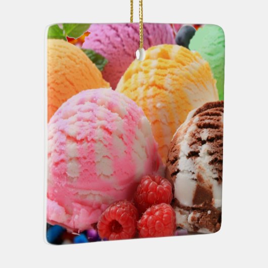 buntes Eis Keramikornament (Rechts)