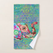 Buntes Elefant-Tuch-Set, Elefantgeschenke Badhandtuch Set (Handtuch)