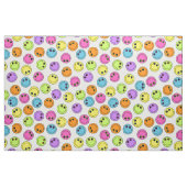 Buntes Emoji stellt gegenüber Stoff (Fat Quarter (45,7 x 55,9 cm))