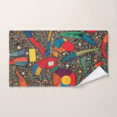 Buntes Ensemble durch Wassily Kandinsky Badhandtuch Set (Handtuch)