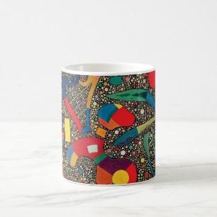 Buntes Ensemble durch Wassily Kandinsky Kaffeetasse
