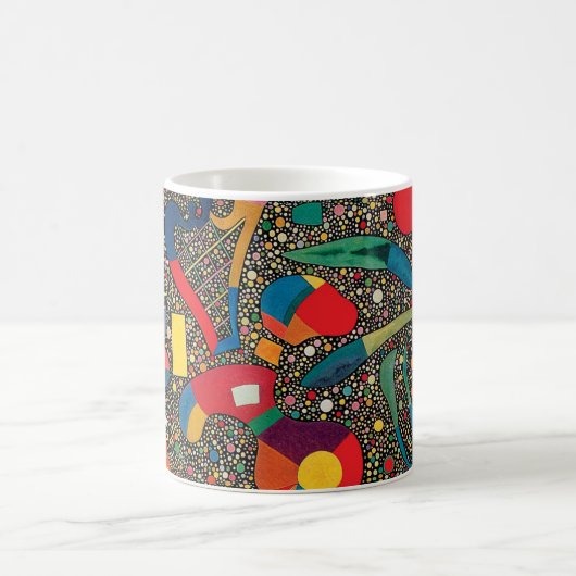 Buntes Ensemble durch Wassily Kandinsky Kaffeetasse (Mittel)