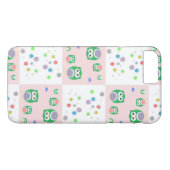 Buntes Eulen-Muster für Kinder Case-Mate iPhone Hülle (Rückseite (Horizontal))