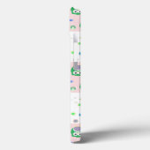 Buntes Eulen-Muster für Kinder Case-Mate iPhone Hülle (Rückseite / Links)