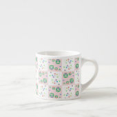 Buntes Eulen-Muster für Kinder Espressotasse (Rechts)