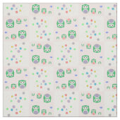 Buntes Eulen-Muster für Kinder Stoff (Muster)