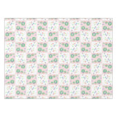 Buntes Eulen-Muster für Kinder Tischdecke (Vorderseite (Horizontal))