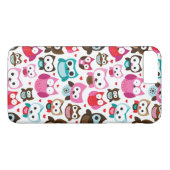 buntes Eulenmuster Case-Mate iPhone Hülle (Rückseite (Horizontal))