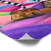 Buntes Fantasy-Poster-Druck Poster (Ecke)