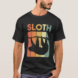 Buntes Faultier T-Shirt