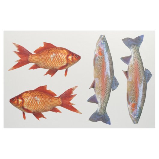 Buntes Fisch-Fett-Viertel Stoff (Fat Quarter (45,7 x 55,9 cm))