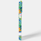 Buntes Fischmonogramm Case-Mate iPhone Hülle (Rückseite / Rechts)