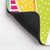 Buntes flippiges Mousepad (Ecke)