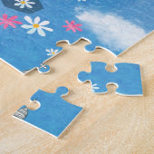 Buntes Frankreich Puzzle (Seite)
