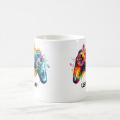 Buntes Gamer Controller "Level Up" Tassendesign Kaffeetasse (Mittel)