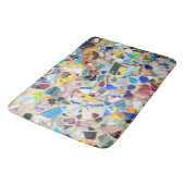 Buntes gebrochenes Tonwarenwandbild sehr Badematte (Schrägansicht)