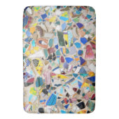 Buntes gebrochenes Tonwarenwandbild sehr Badematte (Vorderseite Vertikal)