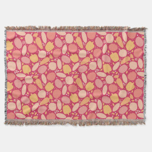 Buntes Gemüsemuster Decke