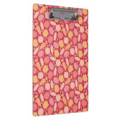 Buntes Gemüsemuster Klemmbrett (Rechts)