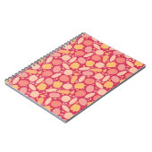 Buntes Gemüsemuster Notizblock (Linke Seite)