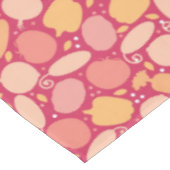 Buntes Gemüsemuster Tischdecke (Schrägansicht)