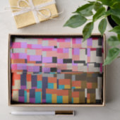 Buntes geometrisches Druck-Seidenpapier Seidenpapier (Geschenk)