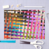 Buntes geometrisches Druck-Seidenpapier Seidenpapier (Handwerk)