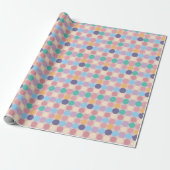 Buntes Geschenk Pastel Polka Dot Geschenkpapier (Ungerollt)