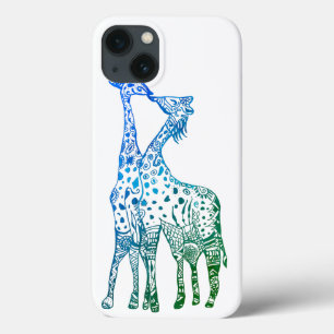 Buntes Giraffen-Apple iPhone 8/7, starkes Xtreme Case-Mate iPhone Hülle
