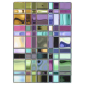 Buntes glänzendes u. kundengerecht klemmbrett (Rückseite)
