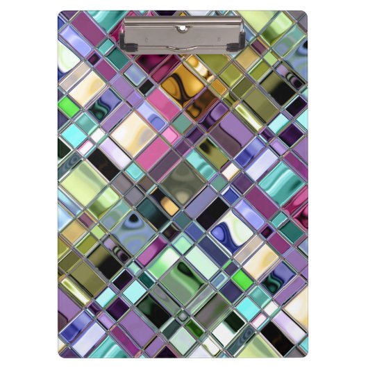 Buntes glänzendes u. kundengerecht klemmbrett (Vorderseite)