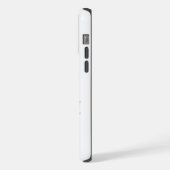 Buntes Glasschmetterling mit Blume iPhone Hülle (Linke Seite)