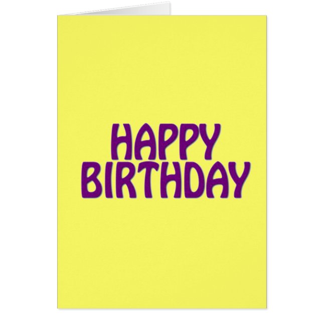 Buntes Glück zum Geburtstag (Vorne)