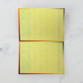 Buntes Glück zum Geburtstag Karte (Innenseite)