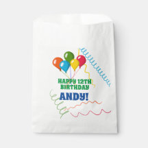 Buntes Glück zum Geburtstag mit Balloons
