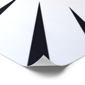 Buntes Glück zum Geburtstag Poster (Ecke)