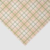 Buntes grünes kariertes Seidenpapier (Ausschnitt)