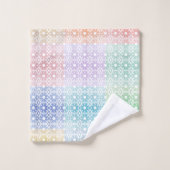 Buntes Handtuch Badhandtuch Set (Waschlappen)