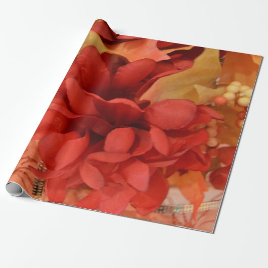 Buntes Herbstfarben-Verpackungs-Papier Geschenkpapier (Ungerollt)