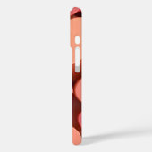 Buntes Herz-Cluster Case-Mate iPhone Hülle (Rückseite / Links)