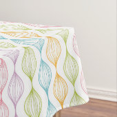 Buntes horizontales ogee Muster Tischdecke (Beispiel)