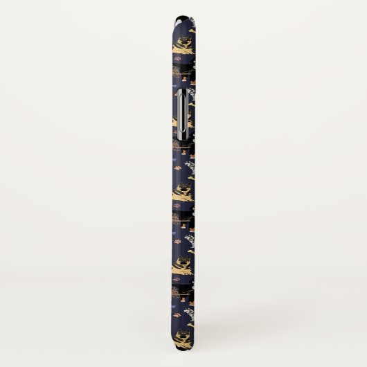 Buntes Hundemuster Case-Mate iPhone Hülle (Hinten/Rechts)