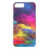 Buntes i-Telefon 8 Plus/7 plus Fall Case-Mate iPhone Hülle (Rückseite)