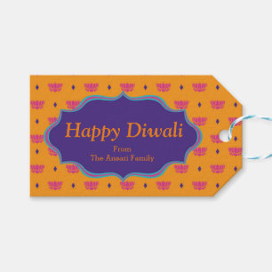 Buntes indisches Muster Diwali Geschenkanhänger