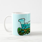 Buntes Jamaika-Mug Kaffeetasse (Links)