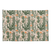 Buntes Kaktus-Muster Kissenbezug (Rückseite-Rechts)